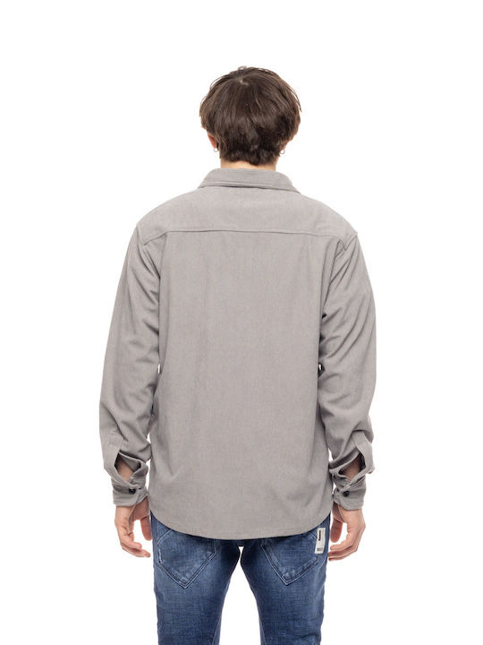 Cover Jeans Overshirt Corduroy Shirt Grey