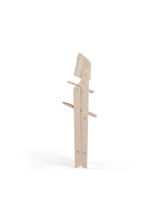 Cybex Click & Fold Klappbarer Baby Hochstuhl 4 in 1 mit Höhenverstellbar All Natural