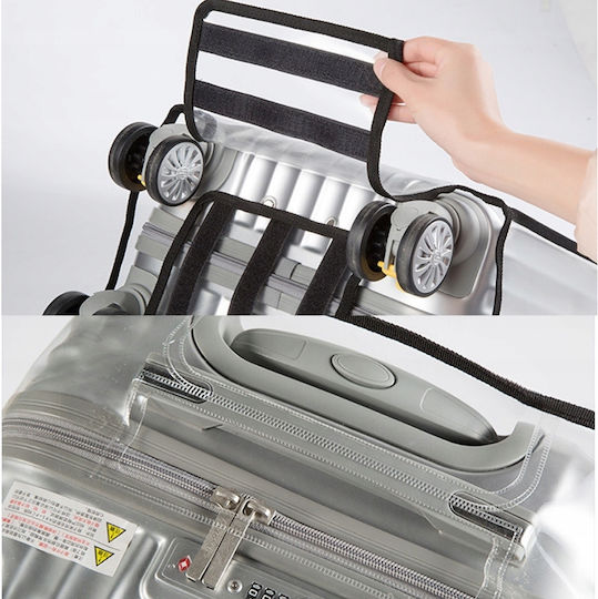 Koffer Schutzhülle Transparent Reise 26" Zoll XL Größe