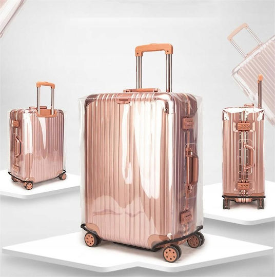 Koffer Schutzhülle Transparent Reise 26" Zoll XL Größe