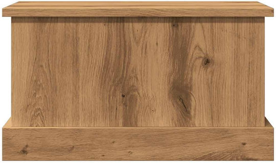 vidaXL Hölzernes Aufbewahrungsbox mit Deckel Braun 30x50x28cm 1Stück