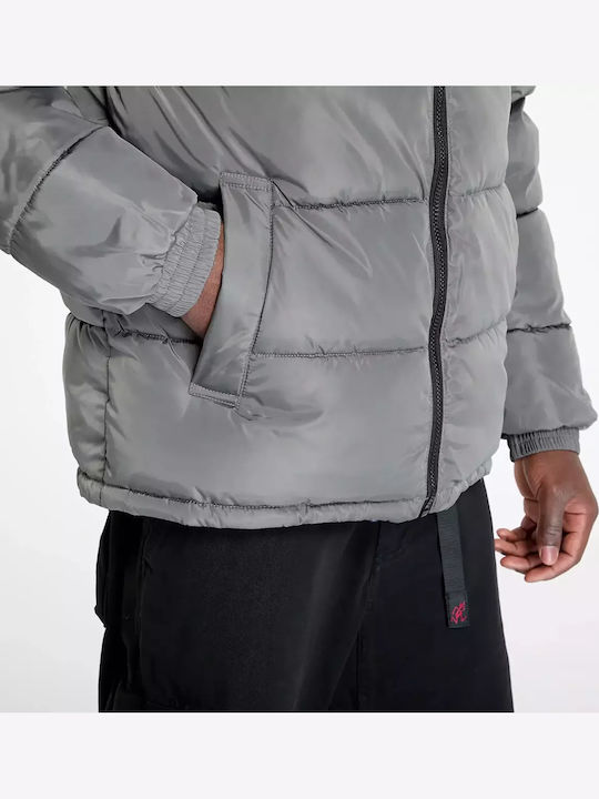 Ретро Мъжки Яке Puffer Антраксит Черен, Черен, Сив