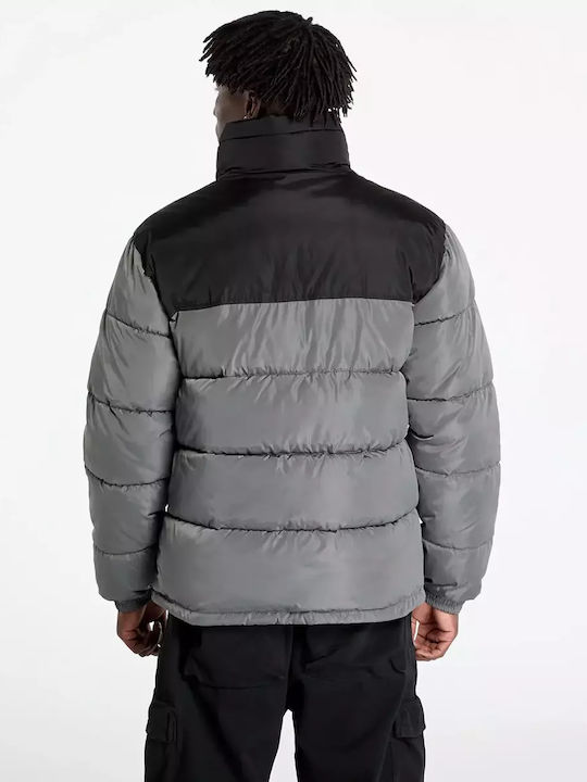 Ретро Мъжки Яке Puffer Антраксит Черен, Черен, Сив