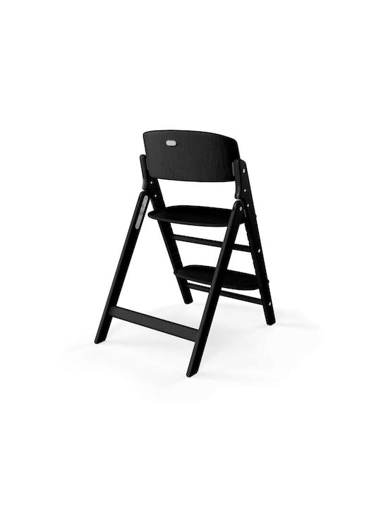 Cybex Click & Fold Foldable Baby Highchair 4 in 1 with Adjustable Height Stunning Black