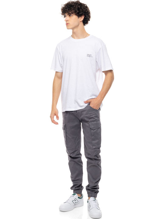 Trousers Cargo in Slim Fit Grey
