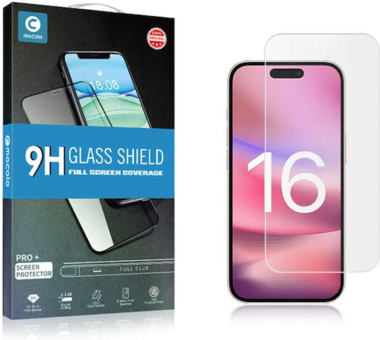 Transparent Gehärtetes Glas (iPhone 16)