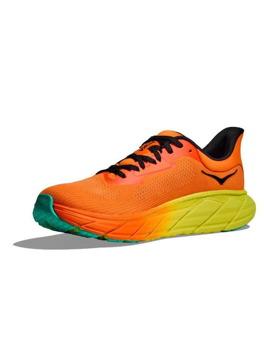 Arahi 7 Sport Shoes Running Electric Tangerine / Black