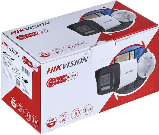 Hikvision DS-2CD1043G2-LIU IP Surveillance Camera Full HD+ 4MP Waterproof with Lens 2.8mm