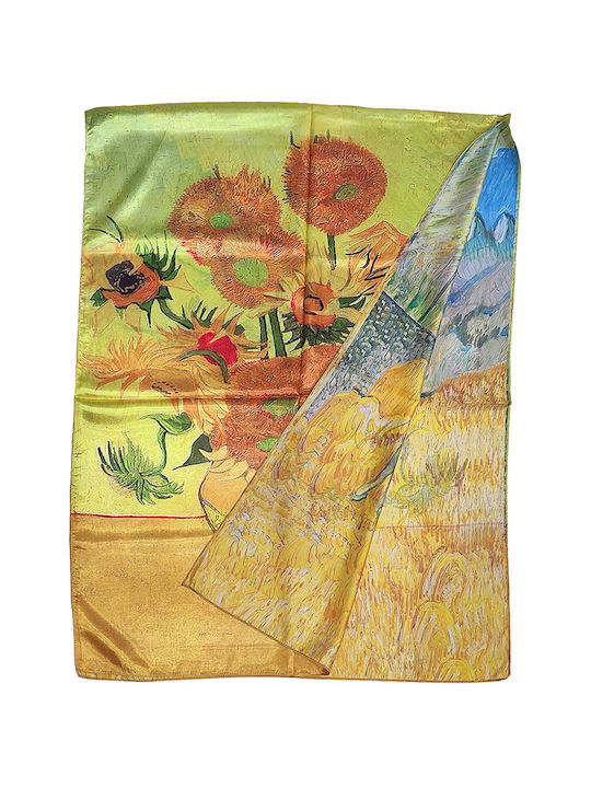 Gift-Me Women's Silk Scarf Multicolour