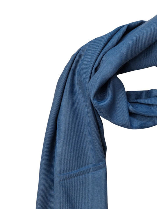 Women's Silk Scarf Navy Blue