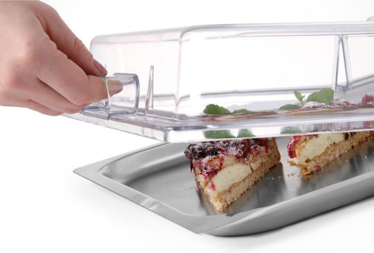 Transparent Hinged Cover Food Display Gn1/1 Hendi 427415