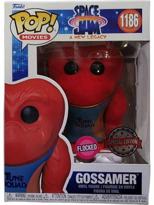 Funko Pop! Movies: Space Jam - Gossamer 1186 Flocked Special Edition