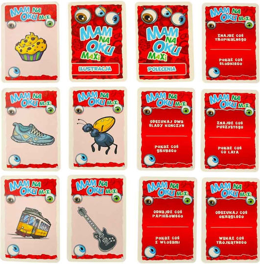 Board Game Mam Na Oku Maxi for 1+ Players 3+ Years Old (PL) ikonka