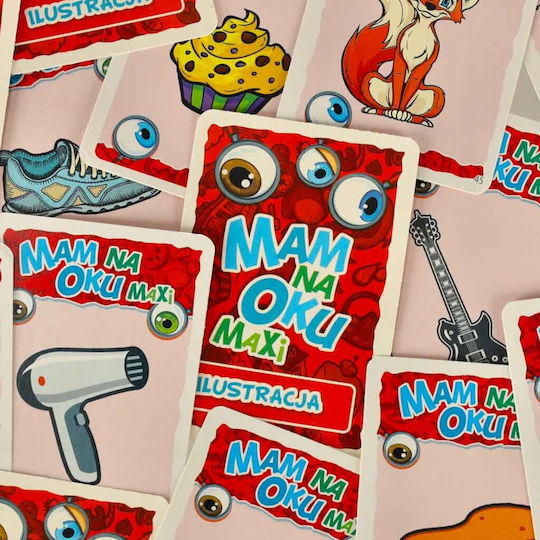 Board Game Mam Na Oku Maxi for 1+ Players 3+ Years Old (PL) ikonka