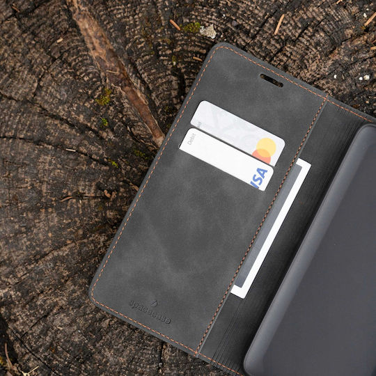 Spacecase Wallet Synthetisches Leder / Silikon Schwarz (Google Pixel 9 Pro XLOnePlus 9 Pro)