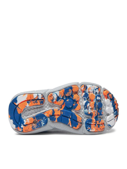 Ua Bps Assert 10 Ac Kids Sports Shoes Running with Hoop & Loop Closure Blue