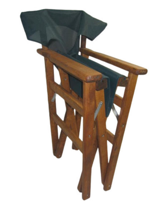 Scaun de regizor Lemn Naxos Verde 60x51x86cm