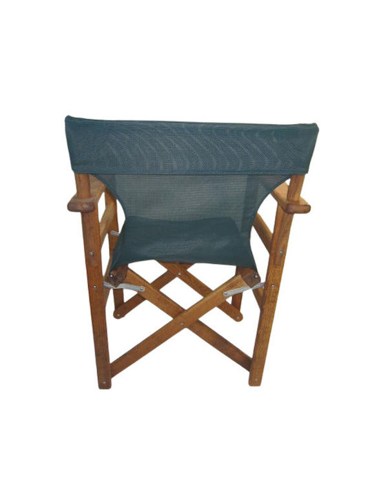 Scaun de regizor Lemn Naxos Verde 60x51x86cm