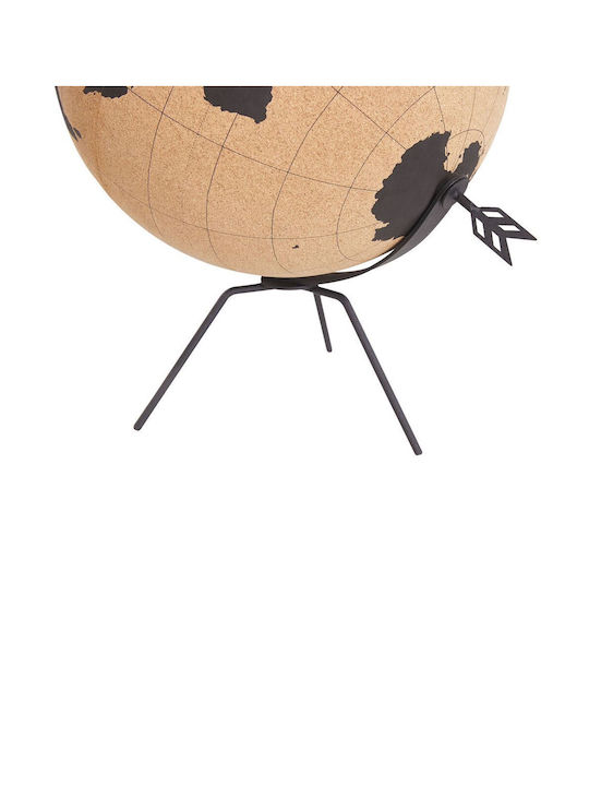 Brown Cork Globe 35 Cm Battuta