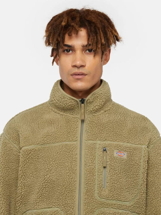 Mount Hope Men's Fleece Cardigan Olive
