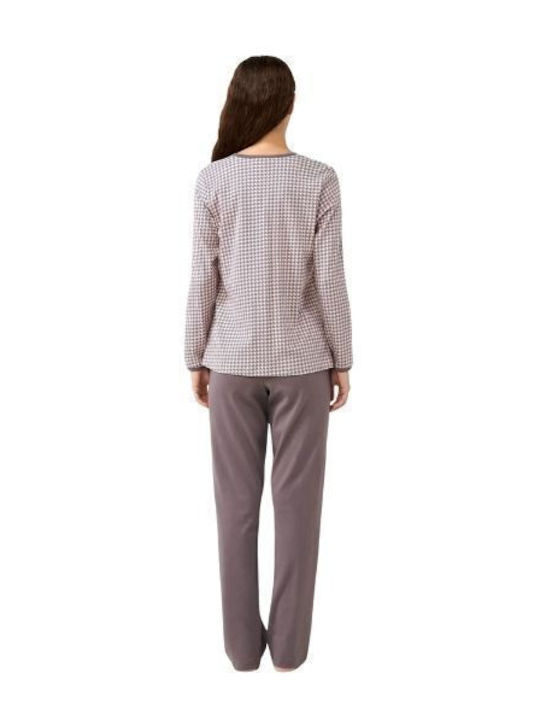 Vamp Houndstooth Комплект пижами за бременни & кърмачки Houndstooth