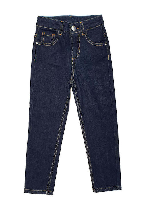 Kinder Schlaghose Jeans Blau