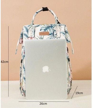 ecarla Wickeltasche-Wickelrucksack Rosa