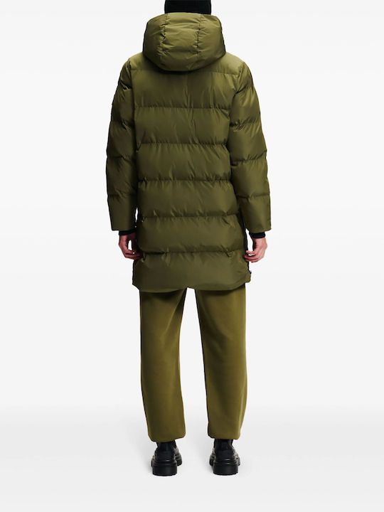 Karl Lagerfeld Jacket Puffer Olive, Green