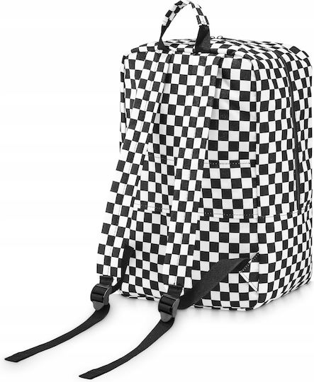 Zagatto Reisetasche Zurück 20Es Black/White Stoff L40xB20xH25cm