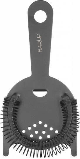 Hawthorne Cocktail-Sieb Filter Shaker 160 x 75 mm Schwarz