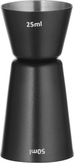 Bar Spirit Measure with Capacity 25/50ml Black 8711369596647