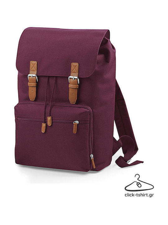 BagBase Vintage Laptop 18lt Μπορντό