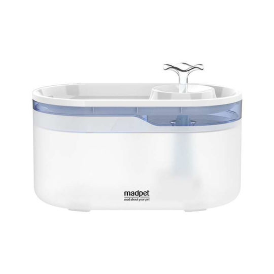 Madpet Αυτόματη Ποτίστρα για Σκύλο & Γάτα 2.8lt σε Λευκό Χρώμα