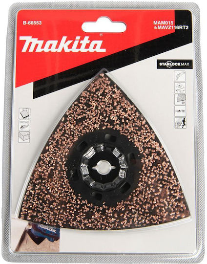 Makita Mt Delta Sanding Plate K20 116mm Multitool Starlock Max