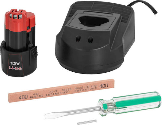 Cuțit Electric Wireless pentru Kebab, Diametru 100 mm, 3000 RPM, 80 W