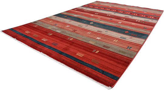 Polcarpet Oriental Kazak 724 Schlafzimmer-Teppichsets Modern Herstellerfarbe Bordo Rosa 3 Stück