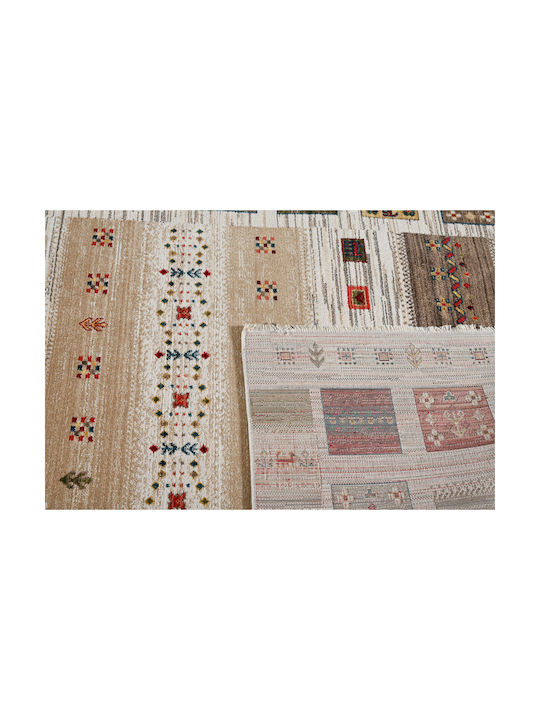 Polcarpet Oriental Kazak 580 Σετ Μοντέρνα Χαλιά Κρεβατοκάμαρας Bone Beige orientalkazak580beigebedset 3τμχ
