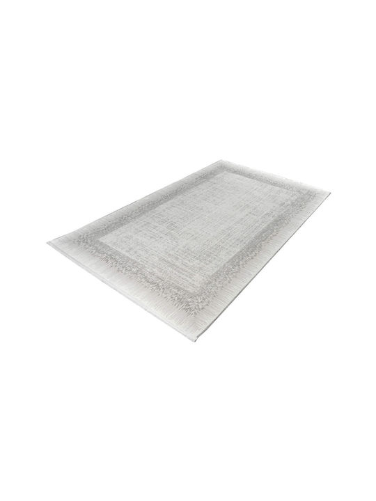 Platinum Rug 8088 White Grey 200x290 Polcarpet