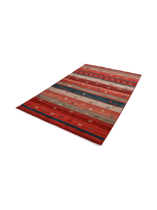 Χαλί Oriental Kazak 724 Bordo Rose 140x200 Polcarpet