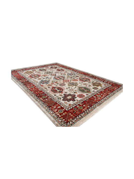 Χαλί Oriental Kazak 695 Bone Bordo 140x200 Polcarpet