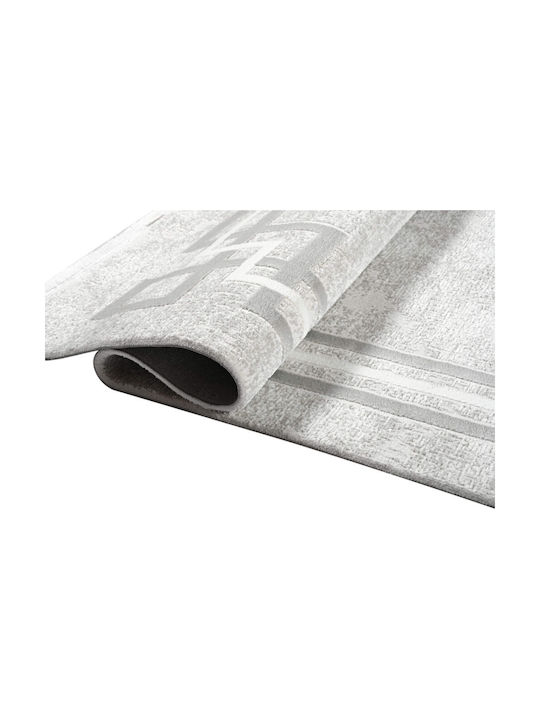 Covor Platinum 6503 Alb Gri 160x230 Polcarpet