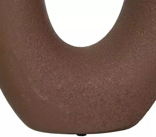Ixia Regal Vază Decorativă Ceramică Maro 22x19x43cm 1buc