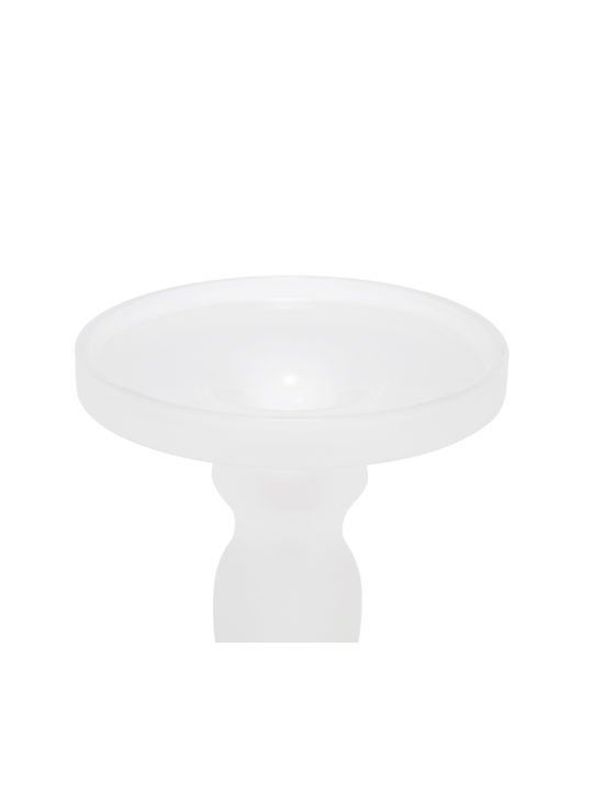 Artekko Кандилник Стъкло в Бял Цвят 13x35.5x13бр 1бр