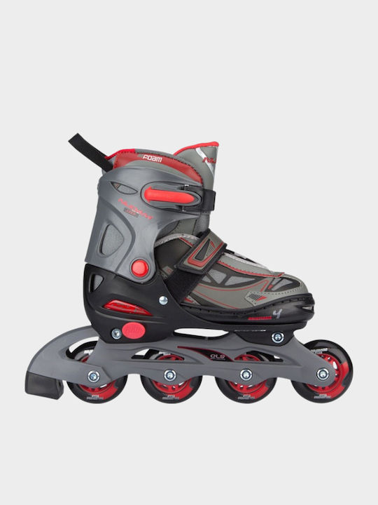 Nijdam Kids Adjustable Inline Rollers Multicolour