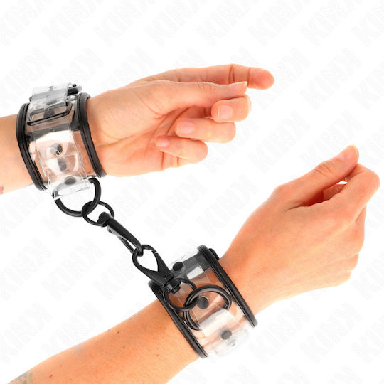 Kink Χειροπέδες σε Διάφανο Χρώμα