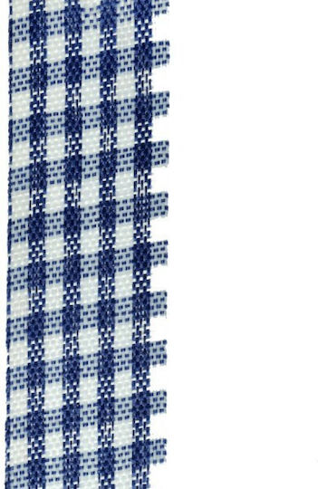 Ntampoudis material textil Panglică Carou cu lățime 15mm