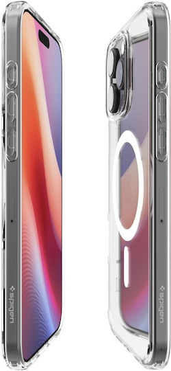 Spigen Ultra Hybrid MagFit Back Cover Plastic 1.2mm White (iPhone 16 Pro Max)