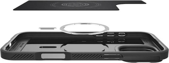 Spigen Optik Armor (MagFit) Umschlag Rückseite Silikon 2mm Schwarz (iPhone 17 Pro Max / iPhone 17 Pro / iPhone 16 Pro Max)