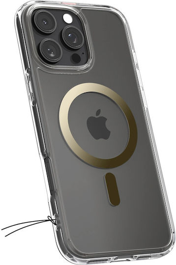 Spigen Ultra Hybrid MagFit Back Cover Plastic Gold (iPhone 16 Pro)