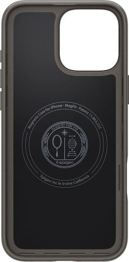 Spigen Thin Fit Back Cover Plastic 1.55mm Gunmetal (iPhone 16 Pro Max)